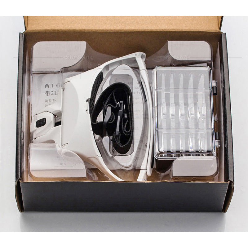 Magnifying Glasses with Dual LED Lights – 5 Lens Options for Reading, Embroidery, Surgery & Repair