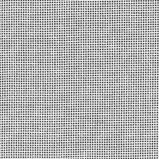Close-up of white Zweigart 18 mesh needlepoint canvas grid