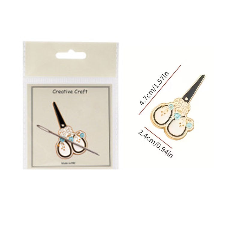 Needle Minder – Animal-Shaped Magnetic Brooch | Embroidery Needle Holder