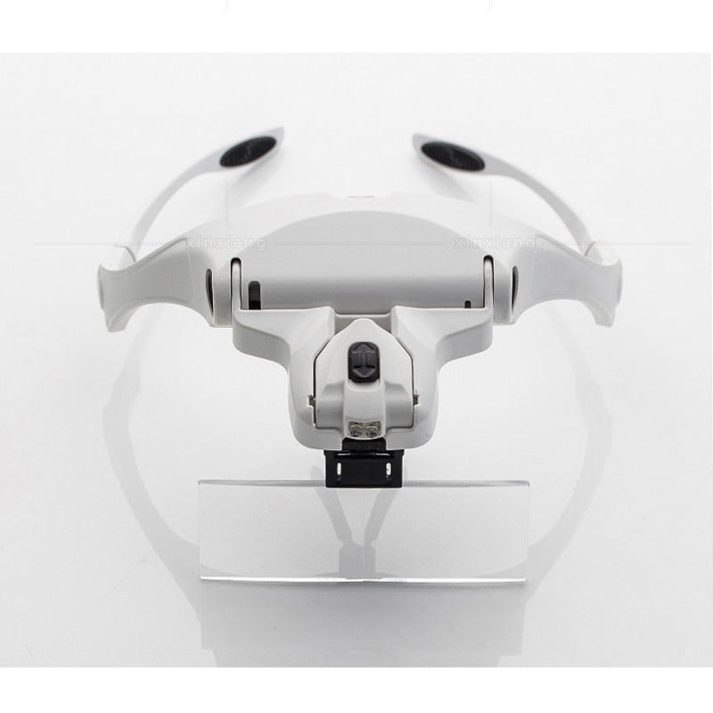Magnifying Glasses with Dual LED Lights – 5 Lens Options for Reading, Embroidery, Surgery & Repair