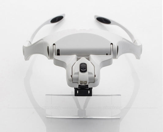 Magnifying Glasses with Dual LED Lights – 5 Lens Options for Reading, Embroidery, Surgery & Repair