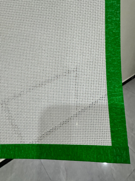 18 Mesh Needlepoint Canvas — Pre-Cut Pieces | 100% Cotton
