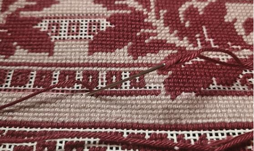 18 Mesh Needlepoint Canvas — Pre-Cut Pieces | 100% Cotton