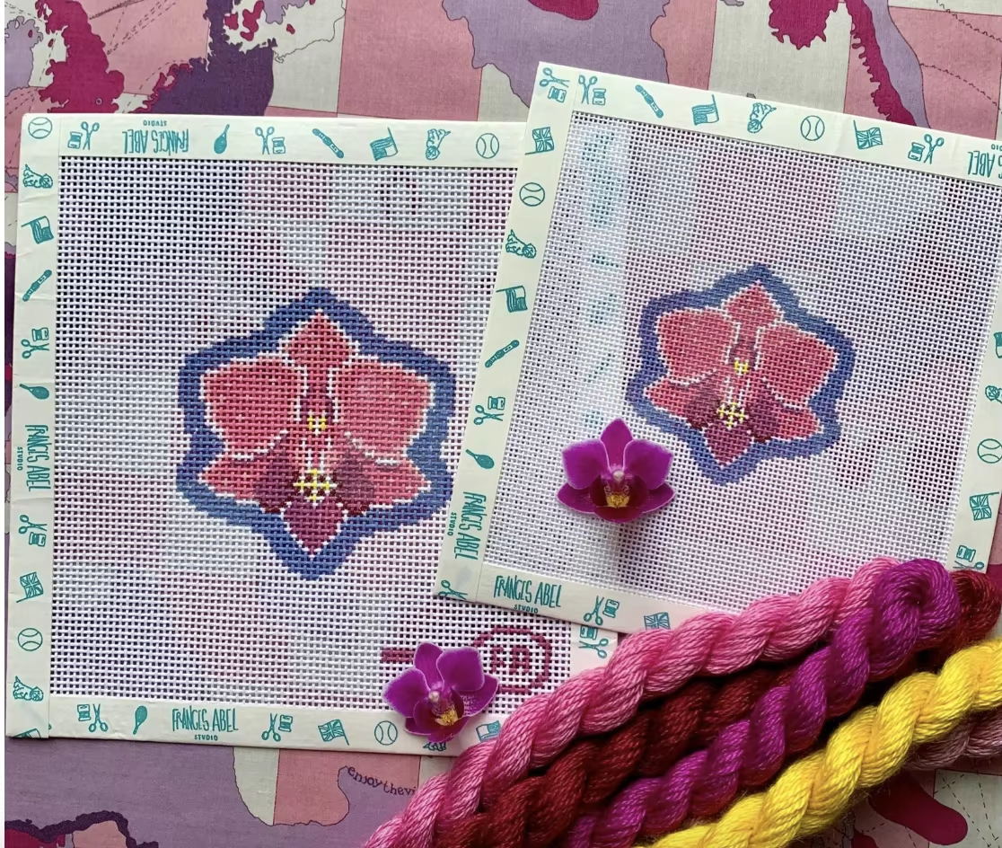 18 Mesh Needlepoint Canvas — Pre-Cut Pieces | 100% Cotton
